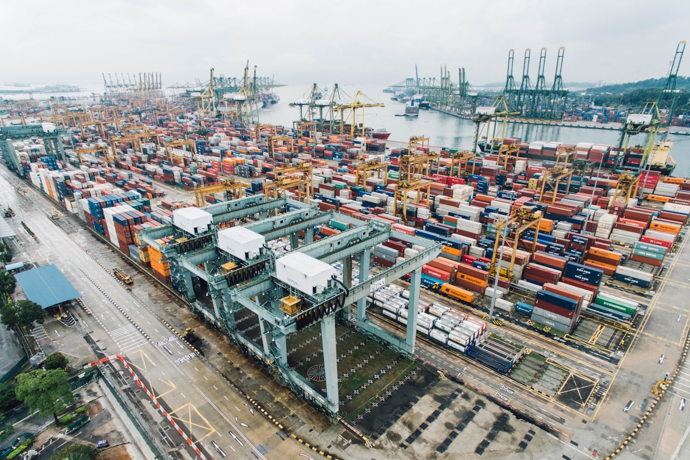 Cargo freight background